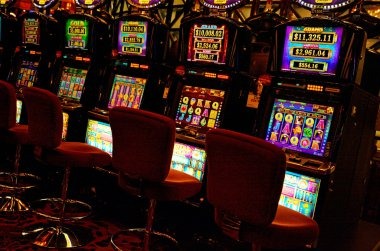 Roulette Table Setup Roulette table with spinning wheel and betting interface